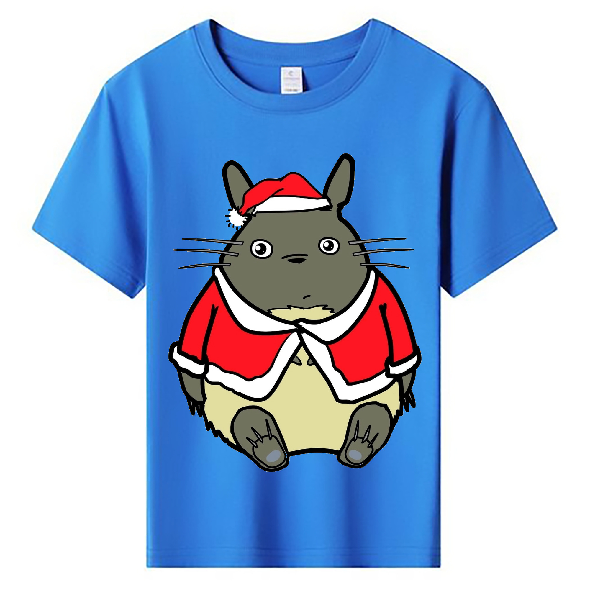 （画像用） となりのトトロ 草壁メイ 草壁サツキ My Neighbor Totoro Satsuki Kusakabe Mei Kusakabe 綿100％キッズTシャツ（フロントプリント）